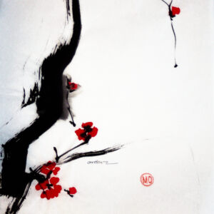 Abstracto tinta china 14