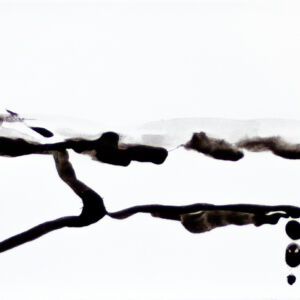 Abstracto tinta china 25