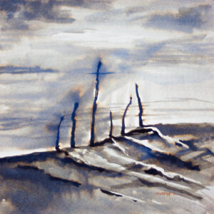 Abstracto tinta china 66