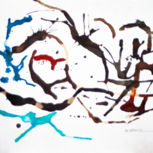 Abstracto tinta china 75