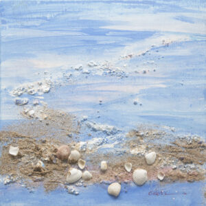 Paisaje mar blau 16
