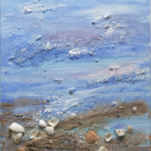 Paisaje mar blau 20