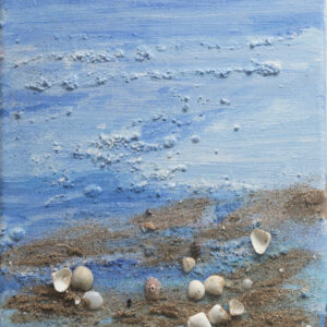 Paisaje mar blau 23