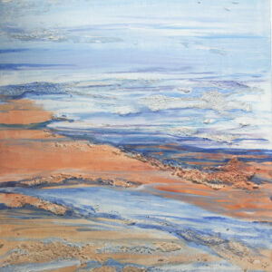 Paisaje mar blau 28