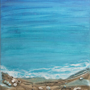 Paisaje mar blau 08