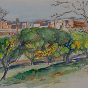Paisaje urbano casas 24
