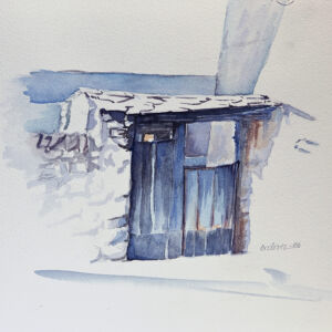 Paisajes urbano puertas y ventanas 01