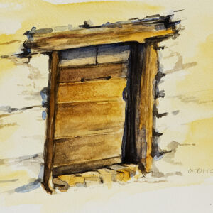 Paisajes urbano puertas y ventanas 16