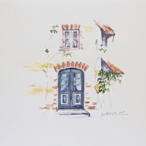 Paisajes urbano puertas y ventanas 17