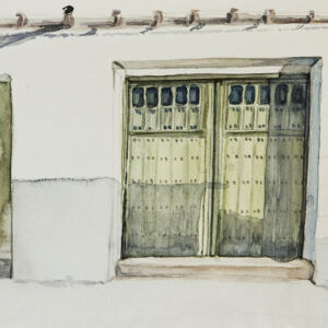 Paisajes urbano puertas y ventanas 30