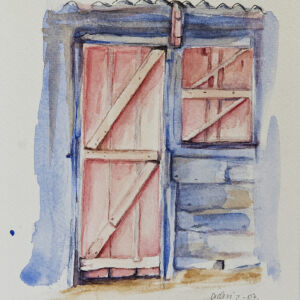 Paisajes urbano puertas y ventanas 04