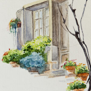 Paisajes urbano puertas y ventanas 66